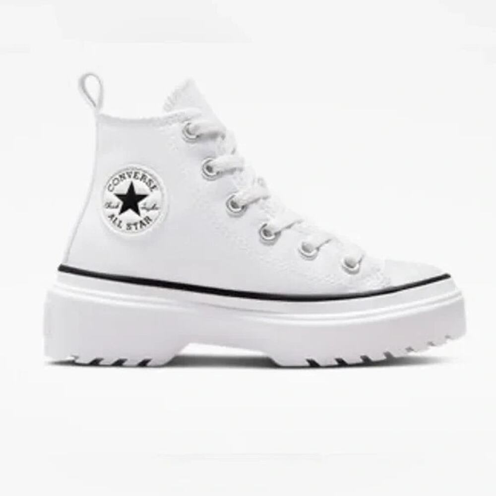 Converse Kids Chuck Taylor All Star Lugged Lift Platform Canvas High Top Shoe